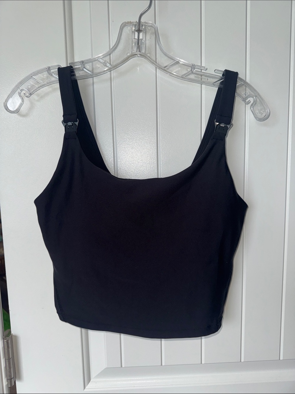 Black Maternity Sports Bra